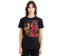 mandarin creative ltd Toy Story Birthday Woody I'm 12 Ladies T Shirt, Black, Noir, XXL Femme