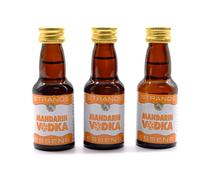 Mandarin Vodka 3x25 ml - sans alcool | Essence de Vodka | Arôme pour gâteau