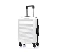 Mandarina Duck Tank Case 4 roulettes Trolley de cabine S 55 cm avec soufflet d'extension blanc