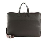 MANDARINA DUCK Cartable brun foncé en cuir pour homme - Mellow Urban Briefcase Mole 182170