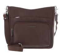 Mandarina Duck Mellow Leather Sac à bandoulière Cuir 30 cm brun