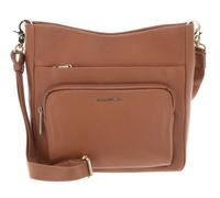 Mandarina Duck Mellow Leather Medium Shoulder Bag Marron
