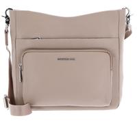 Sac à bandoulière en cuir Mandarina Duck Mellow Leather - Marron - 30 cm - Fermeture zippée