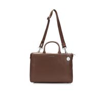 Mandarina Duck Cuir sac à main sac shopper pour ordinateur portable Mellow Urban Handbag Milk Chocolate marron foncé