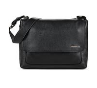 Mandarina Duck Daisy Sac à bandoulière Cuir véritable 28 cm noir