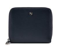 Mandarina Duck Downtown Porte-monnaie Protection RFID Cuir véritable 10 cm bleu