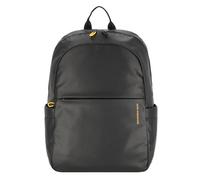 Mandarina Duck Eco Coated Daypack 42.5 cm Compartiment pour ordinateur portable noir