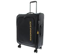 Mandarina Duck Valise Eco Coated 4 roues, polyester recyclé, unisexe, noir