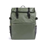 Mandarina Duck Eco Coated Sac à dos d'ordinateur kaki, unisexe