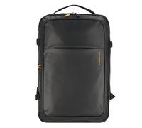 Mandarina Duck Eco Coated Sac à dos professionnel 50 cm Compartiment ordinateur noir