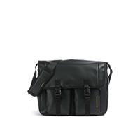 Mandarina Duck Eco Coated Sac messager noir, unisexe
