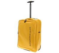 Mandarina Duck Eco Coated Sac à dos à roulettes jaune, 39 x 54 x 18cm