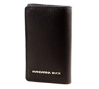 MANDARINA DUCK Étui à clés brun foncé en cuir pour femme - Luna Key Holder Mole 184709