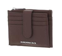 MANDARINA DUCK étui pour carte de crédit Mellow Leather Card Case Milk Chocolate
