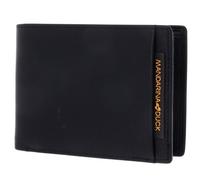MANDARINA DUCK Étui pour carte de crédit noir en cuir pour homme - Dual Bifold Wallet M 81933