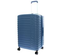 Mandarina Duck Flyduck Medium Exp Valise à roulettes, Bleu Chine., 69 cm x 31 cm x 45 cm, Nuova Linea superleggera en Polycarbonate