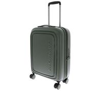 MANDARINA DUCK Logoduck + Expandable Cabin Trolley Pine Green