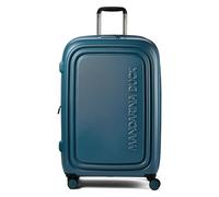Mandarina Duck Logoduck + 4 roues Valise cabine L 75 cm bleu pétrole