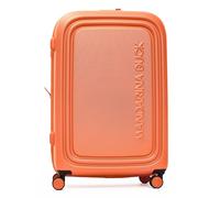 Mandarina Duck Logoduck + 4 roulettes Trolley L 75 cm rose