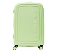 Mandarina Duck Logoduck + 4 roulettes Trolley L 75 cm vert