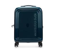 Mandarina Duck Trolley Logoduck + Metal S 55 cm 4 roulettes soufflet d'extension Bleu