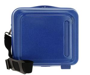 Mandarina Duck LOGODUCK Étui de beauté à Paillettes, Paillettes/Bleu, Taille Unique, Logo Duck + Paillettes