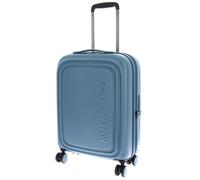 Mandarina Duck Valise cabine Logoduck + 4 roues S 55 cm bleu pétrole