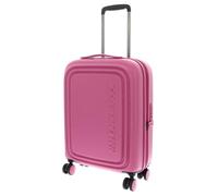 Mandarina Duck LOGODUCK + Trolley Cabin EXP, Rouge Violet, 41 cm x 21 cm x 55 cm, Linea iconica di in policarbonato, Rouge/Violet, 41 cm x 21 cm x 55 cm, Linea iconica di in