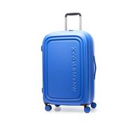 Mandarina Duck LOGODUCK + Valise à roulettes Medium Exp, Bleu électrique, m, LOGODUCK +
