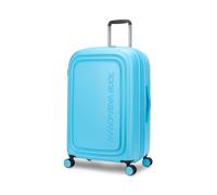 Mandarina Duck LOGODUCK + Valise à roulettes Medium Exp, Turquoise, m, LOGODUCK +