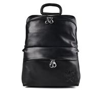 Mandarina Duck MD20 Daypack Cuir véritable 35 cm Compartiment ordinateur noir