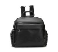 Mandarina Duck MD20 Sac à dos de ville Cuir véritable 25 cm noir