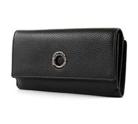 Mandarina Duck Mellow Leather, Accessoire de Voyage -Portefeuille Femme, Noir, L