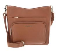 Mandarina Duck Mellow Leather Medium Shoulder Bag Marron