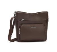Mandarina Duck Mellow Leather Sac à bandoulière Cuir véritable 30 cm brun