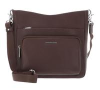 Sac bandouliÃšre en cuir de veau Mandarina Duck Mellow Marron 25x30x8 cm