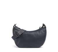 Mandarina Duck Mellow Leather Sac porté épaule bleu foncé, femme