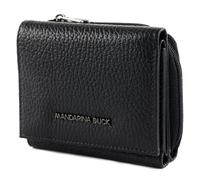 Mandarina Duck Mellow Leather Wallet, Accessoire de Voyage-Portefeuille Femmes, Noir, Taille Unique