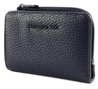 Mandarina Duck Mellow Leather Wallet, Accessoires de Voyage pour Femme, Taille Unique, Dress Blue, Taille Unique