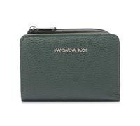 Mandarina Duck Mellow Leather Wallet, Accessoires de Voyage pour Femme, Taille Unique, Pin Vert, Taille Unique