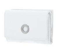 Mandarina Duck Mellow Leather Wallet, Accessoire de Voyage-Portefeuille Femmes, Blanc, Taille Unique