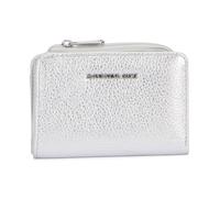 Portefeuille en cuir de veau femme Mandarina Duck ArgentÃ© 8x12x2 cm