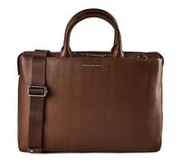 Mandarina Duck Sac à main Mellow Urban Cuir véritable 40 cm Compartiment ordinateur brun