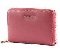 MANDARINA DUCK Porte-monnaie rose en cuir pour femme - Luna Zip Around Wallet Blush 206176