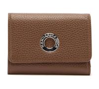 Portefeuille avec logo estampÃ© Ã chaud femme Mandarina Duck Marron 8x12x2,5 cm