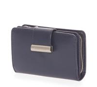 Portefeuille bouton magnÃ©tique femme Mandarina Duck Hera 3,0 Bleu 11x13x3,5 cm