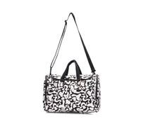 Mandarina Duck Revival Moire Sac weekend noir/blanc, 40 x 25 x 20cm