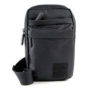 MANDARINA DUCK Sac banane bleu blanc pour femme et homme - District Sling Bag Steel 108185