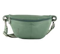 Mandarina Duck Mellow Leather Sac banane bleu-vert, femme