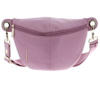 MANDARINA DUCK Sac banane rose en cuir pour femme - Mellow Leather Bum Bag Lilac Rose 293681